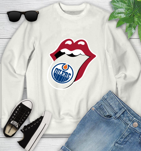 Edmonton Oilers NHL Hockey Lips I Root For My Team Adoring Fan 115