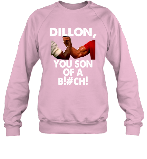 vp64 dillon you son of a bitch predator epic handshake shirts sweatshirt 35 front light pink