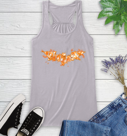NHL Edmonton Oilers Batman Logo DC Hockey Sports Shirts Racerback Tank 4