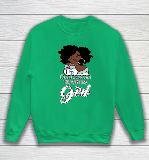 Colorado Rockiess Girl MLB Sweatshirt 6