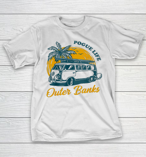 Pogue Life Outer Banks Retro Vintage Sunny T-Shirt