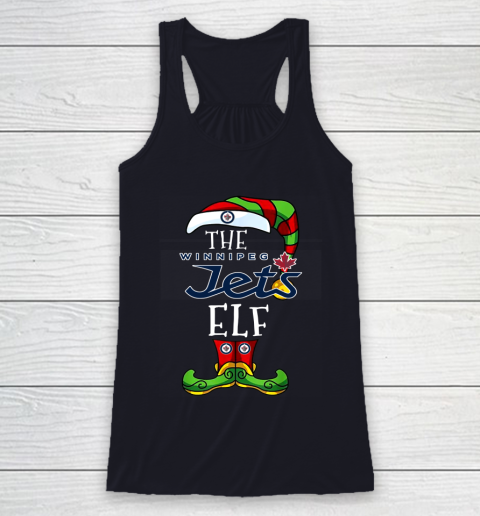 Winnipeg Jets Christmas ELF Funny NHL Racerback Tank 7