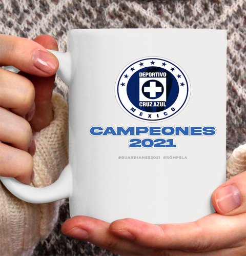 Football Cruz Azul 2021 Championship Ceramic Mug 11oz