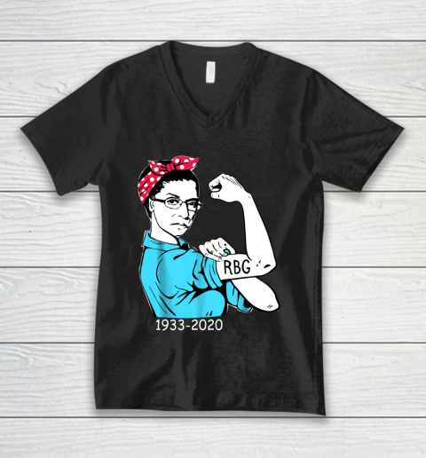 Notorious RBG Unbreakable Shirt Ruth Bader Ginsburg Dissent V-Neck T-Shirt