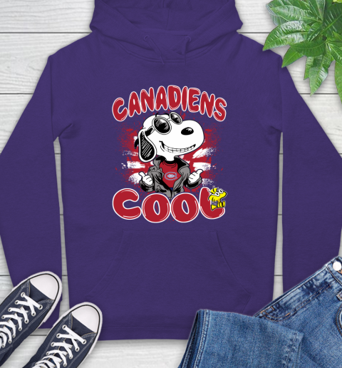 NHL Hockey Montreal Canadiens Cool Snoopy Shirt Hoodie 5