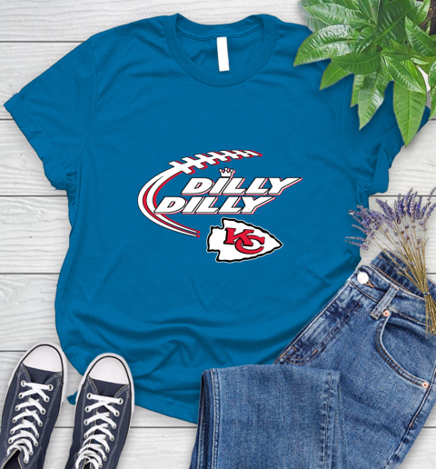 NFL Kansas City Chiefs Dilly Dilly Football Sports Women's T-Shirt 7