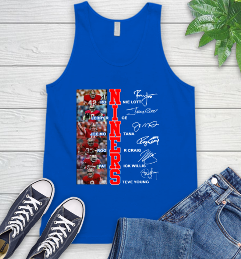 Niners Player Name And Signature San Francisco 49ers Shirts 69