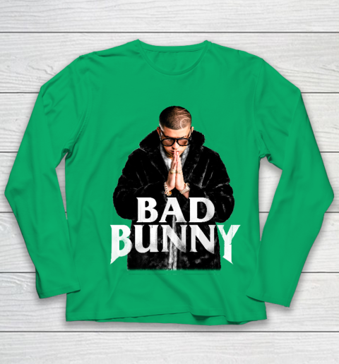 Top Best Design Bad Bunny Youth Long Sleeve 4