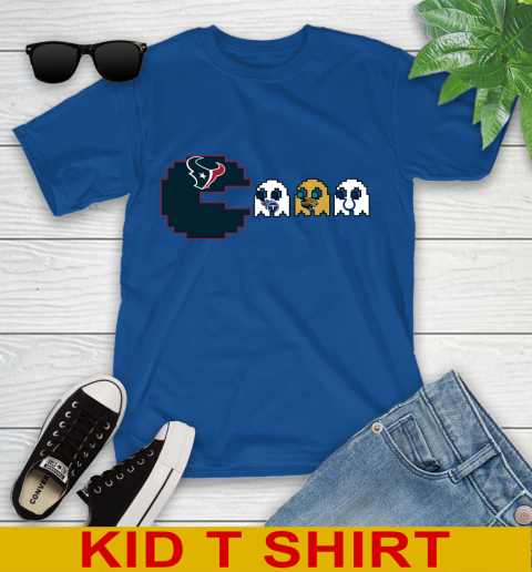 Houston Texans NFL Football Pac Man Champion Youth T-Shirt 9