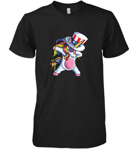 Day 4th Of July Dabbing Uncle Sam Gifts Premium Men's T-Shirt