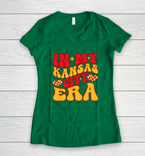 Groovy In My Kansas City Era Women's V-Neck T-Shirt 3