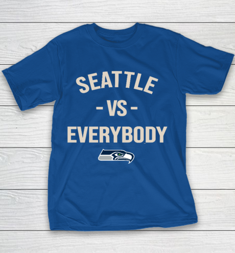Seattle Seahawks Vs Everybody Youth T-Shirt 6