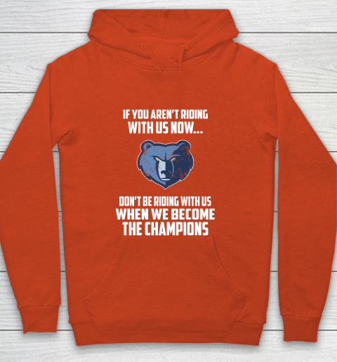 NBA Memphis Grizzlies Basketball We Become The Champions Youth Hoodie 3