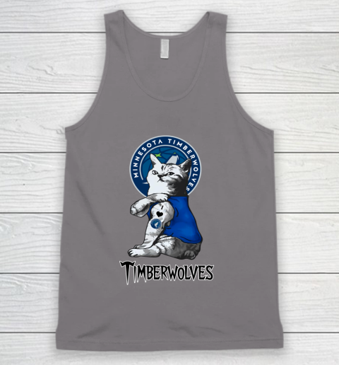 NBA Basketball My Cat Loves Minnesota Timberwolves Tank Top 7 NBA Basketball My Cat Loves Minnesota Timberwolves Tank Top - Image 7