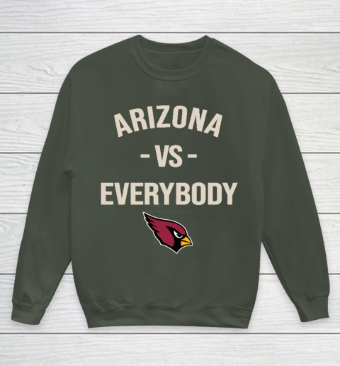 Arizona Cardinals Vs Everybody Youth Sweatshirt 8
