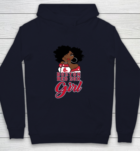 Boston Red Sox Girl MLB Youth Hoodie 3