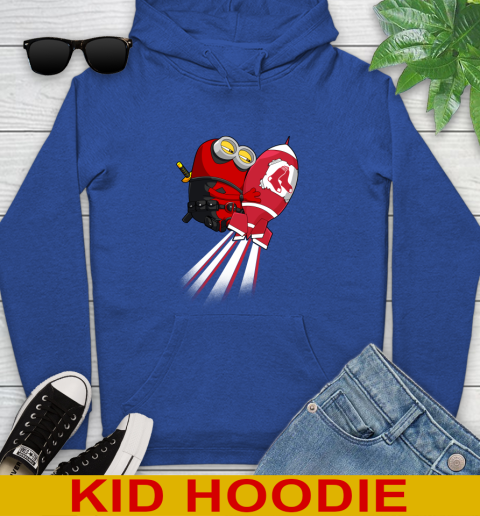 MLB Baseball Boston Red Sox Deadpool Minion Marvel Shirt Youth Hoodie 10