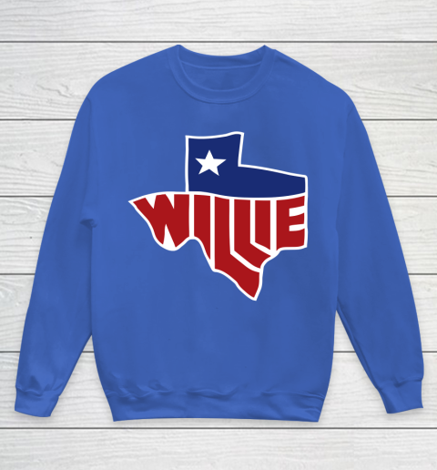 Willie Nelson shirt Willie's Texas Youth Sweatshirt 6