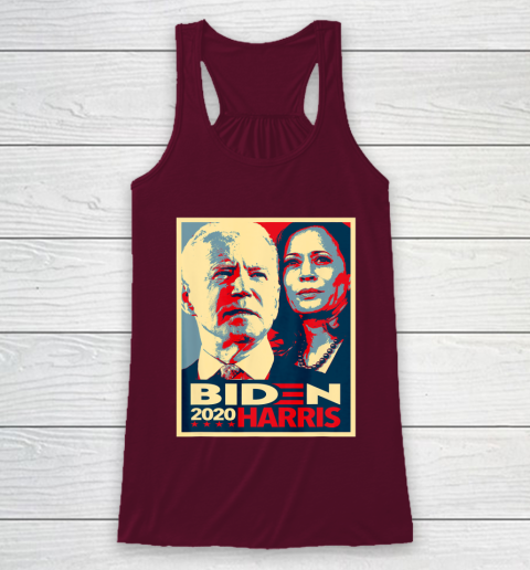 Joe Biden Kamala Harris Hope  Biden Harris 2020 Racerback Tank 3