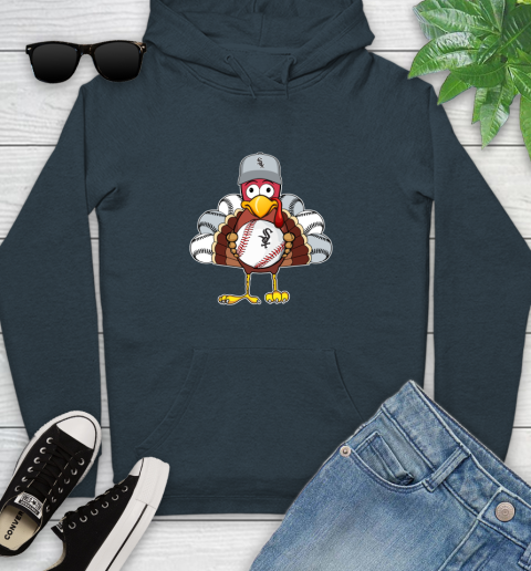 Chicago White Sox Turkey thanksgiving Youth Hoodie 8