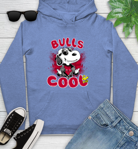 NBA Basketball Chicago Bulls Cool Snoopy Shirt Youth Hoodie 11