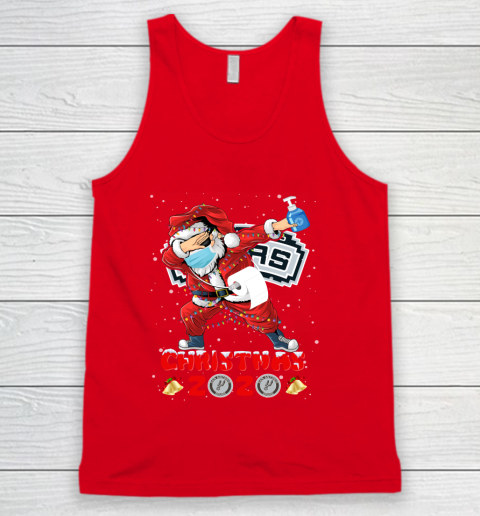 San Antonio Spurs Funny Santa Claus Dabbing Christmas 2020 NBA Tank Top 5