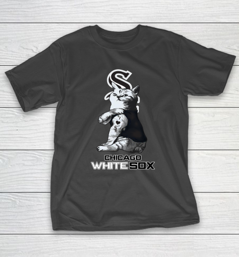 MLB Baseball My Cat Loves Chicago White Sox T-Shirt