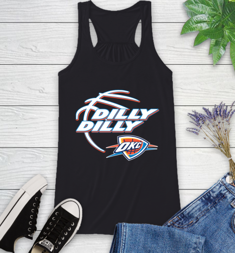 NBA Oklahoma City Thunder Dilly Dilly Basketball Sports Racerback Tank 2