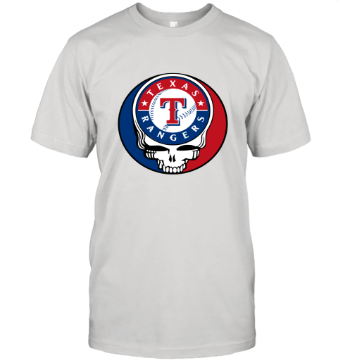 Texas Rangers The Grateful Dead Baseball MLB Mashup Unisex Jersey Tee