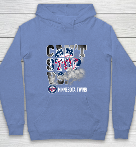 MLB Minnesota Twins Baseball Can't Stop Vs Twins Youth Hoodie 8