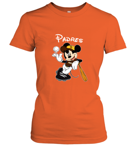 Baseball Mickey Team San Diego Padres Youth T-Shirt 