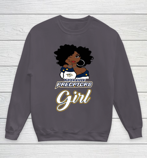 Nashville Predators Girl NHL Youth Sweatshirt 6