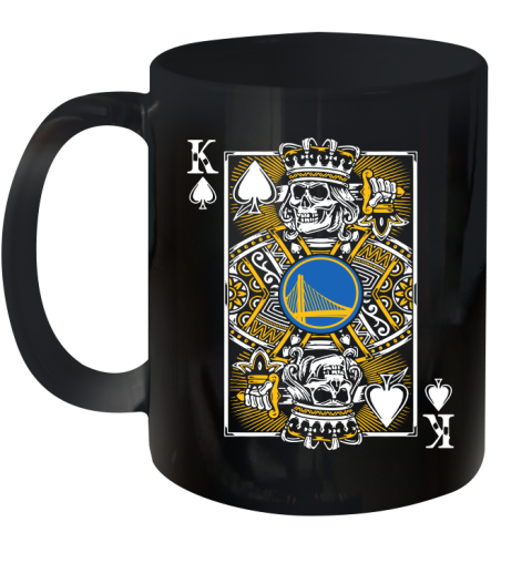 Golden State Warriors NBA Basketball The King Of Spades Death Cards Shirt Ceramic Mug 11oz