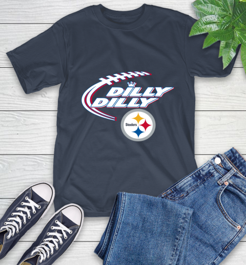 NFL Pittsburgh Steelers Dilly Dilly Football Sports T-Shirt 4
