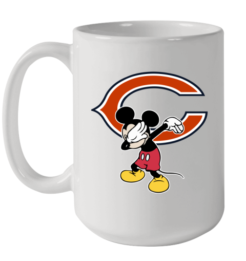 Chicago Bears NFL Football Dabbing Mickey Disney Sports Ceramic Mug 15oz