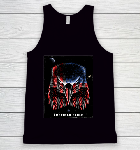 Independence Day 4th Of July American Eagle Tank Top