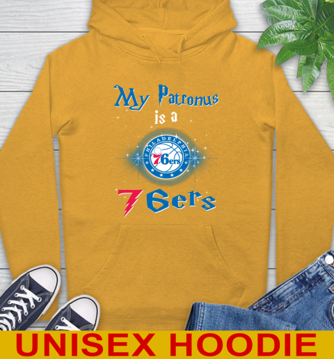 NBA Basketball Harry Potter My Patronus Is A Philadelphia 76ers Hoodie 2
