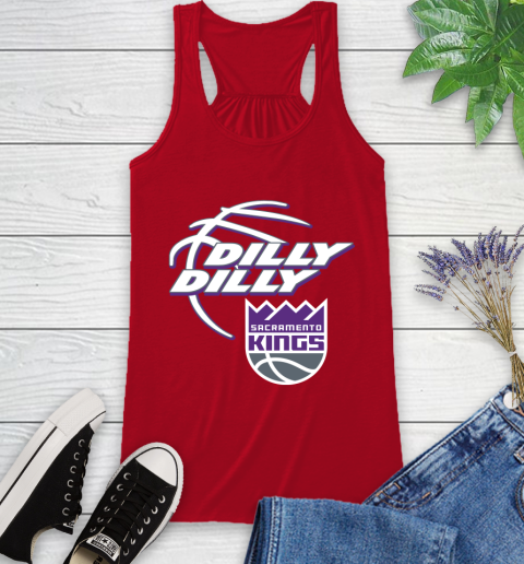 NBA Sacramento Kings Dilly Dilly Basketball Sports Racerback Tank 6