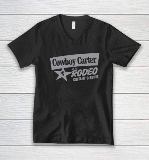 Cowboy Carter And The Rodeo Chitlin Circuit Funny V-Neck T-Shirt