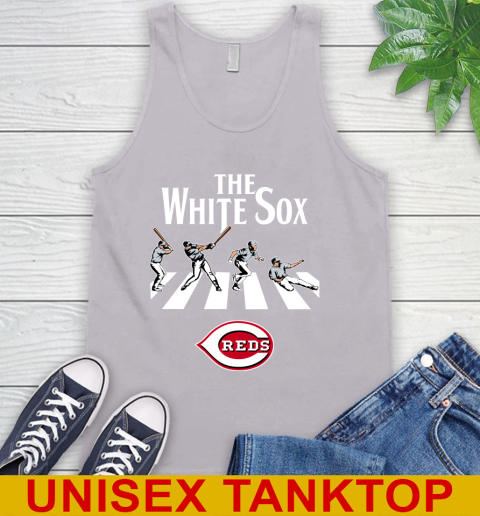 MLB Baseball Chicago White Sox The Beatles Rock Band Shirt Tank Top 3