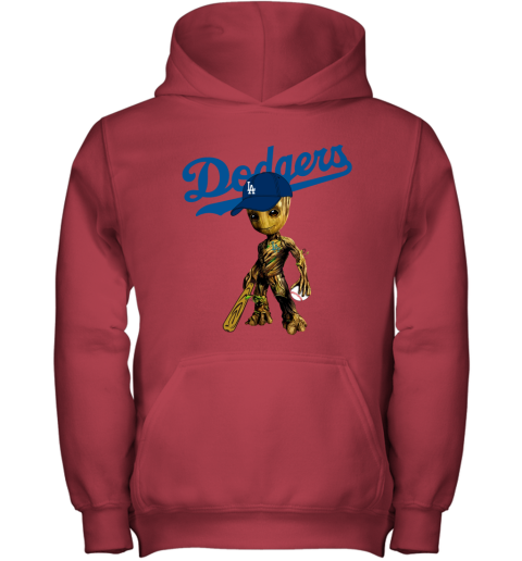 Los Angeles Dodgers 2019 MLB BASEBALL PLAYOFFS Size Medium Pullover Hoodie!