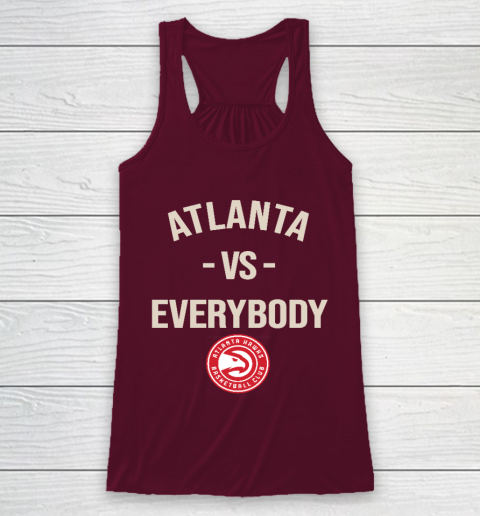 Atlanta Hawks Vs Everybody Racerback Tank 2