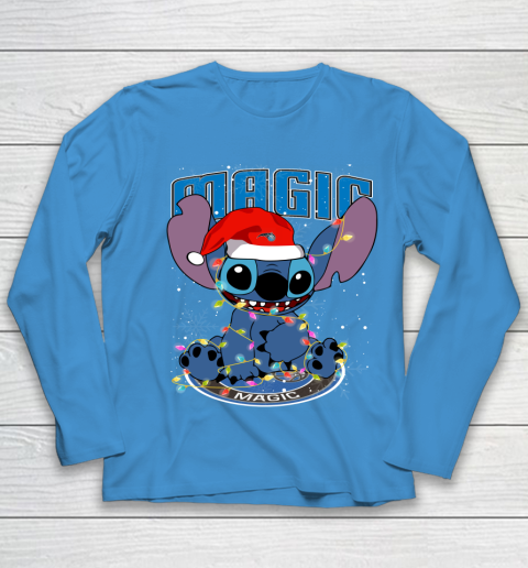 Orlando Magic NBA noel stitch Basketball Christmas Youth Long Sleeve 4