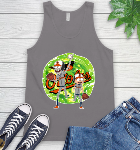 MLB Baltimore Orioles Rick And Morty Baseball Sports Tank Top 7