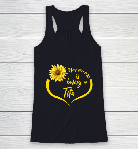 Womens Tita Gift Happiness Is Being A Tita Racerback Tank 7