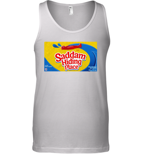 Saddam Hiding Place Spot Gummies Tank Top