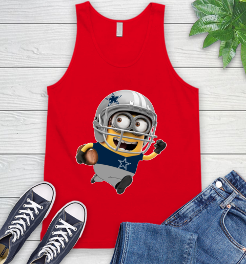 NFL Dallas Cowboys Minions Disney Football Sports Tank Top 6
