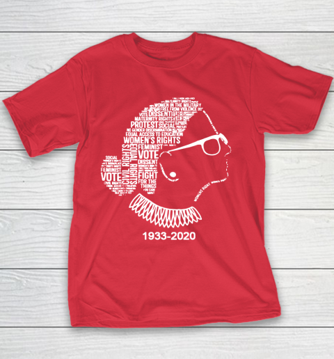 Notorious RBG 1933  2020 Shirt Ruth Bader Ginsburg RIP Youth T-Shirt 7