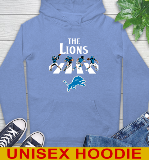 NFL Football Detroit Lions The Beatles Rock Band Shirt Hoodie 11