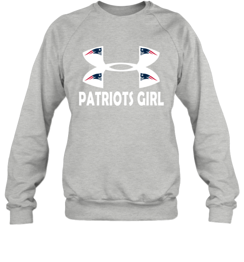 NFL New England Patriots Girl Under Armour Football Sports O1jlELGqq0n sweatshirt 35 95 151514 front sport grey